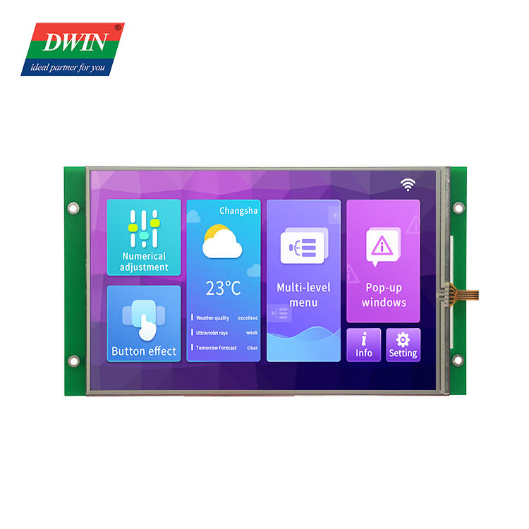 2021 Latest Design  Hdmi Touchscreen - T5L UART LCD 8.0inch Module  – DWIN