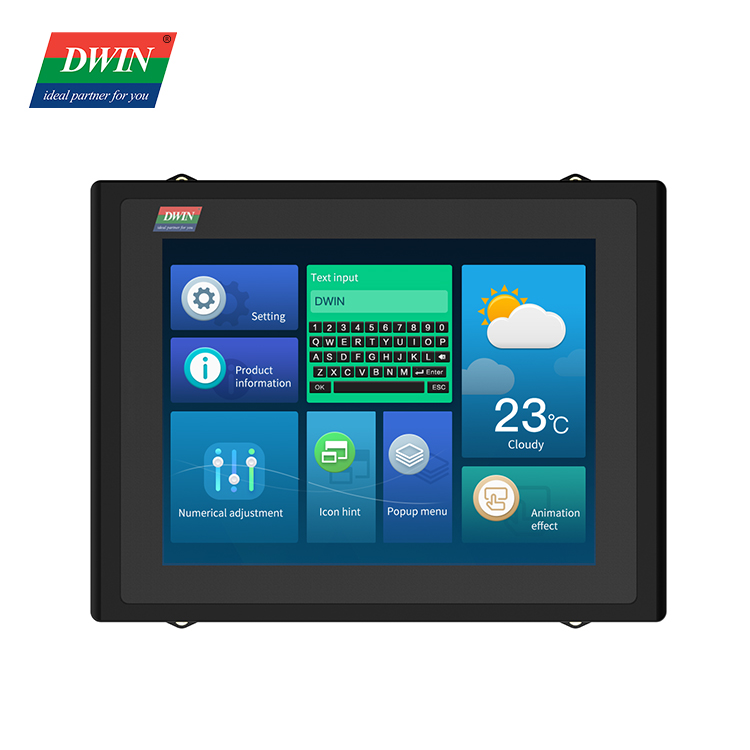 Hot sale Factory Small Touch Screen Display - 8.0 Inch 800×600 Resolution with Enclosure DMG80600T080_15W（Industrial Grade)  – DWIN