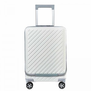 Upgrade 20” Carry on 24″ Checked In Suitcase with Front Laptop Pocket