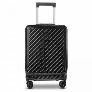 Upgrade 20” Carry on 24″ Checked In Suitcase with Front Laptop Pocket