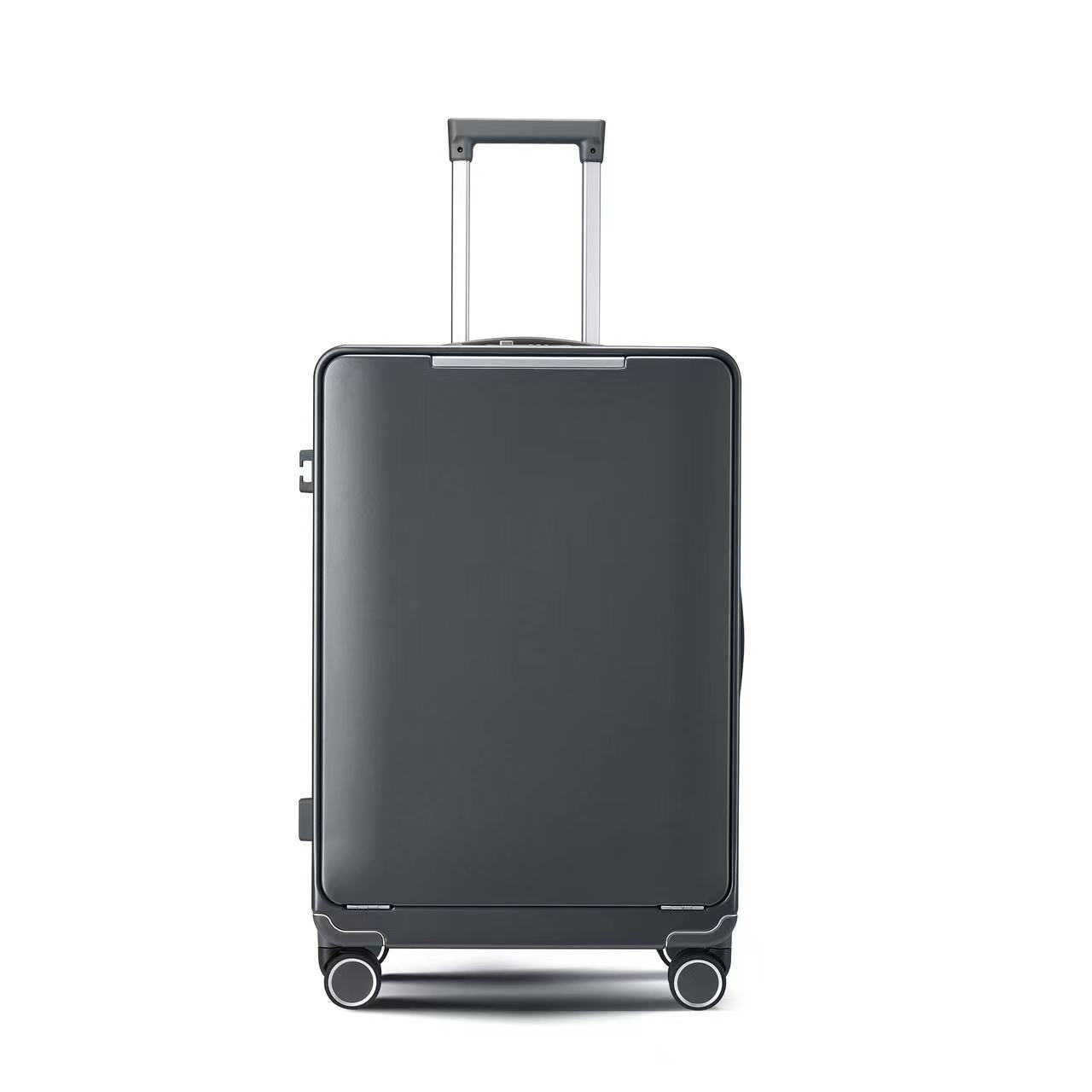 Carry-On Luggage 20-24-Inch Aluminum frame trolley suitcase