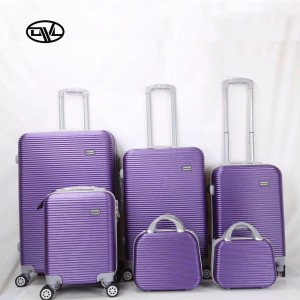 I-Hard-side Luggage Sets, enamasondo e-Double Spinner, amasethi epotimende anosayizi abaningi