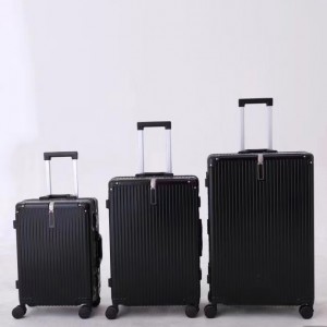 High quality PC lightweight and strong Aluminum luggage