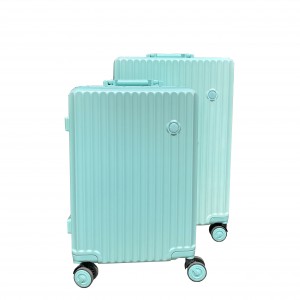 Lightweight Aluminum Frame Luggage with two TSA-Approved Combination Locks