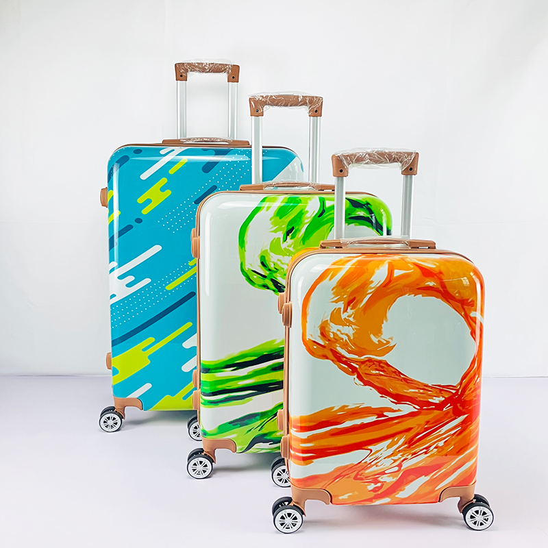 Spinner Wheels Multicolor Travel Trolley Bag, For Travelling, Size