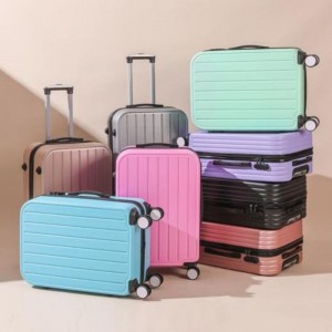 Strenforce Suitcase Spinner Wheels ABS Lightweight 3 PCS Luggage Sets with Combination Lock