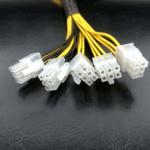High Quality Miner Accessory 6 Pin Power Supply Cable
