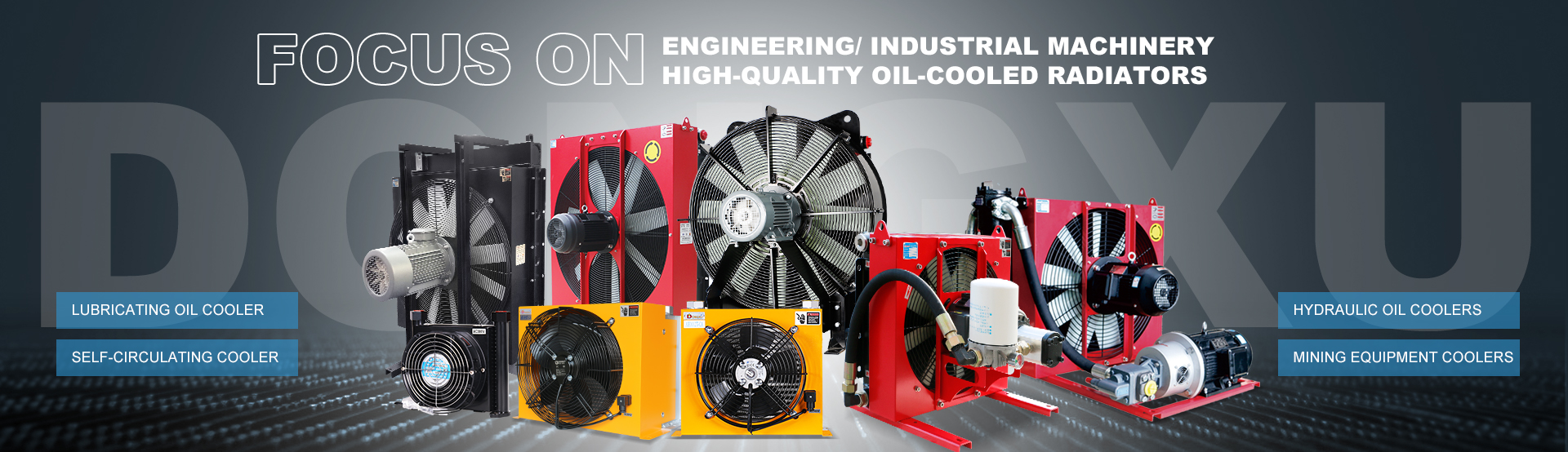 Dongxu Hydraulic China Supplier Air Cooler Heat Exchanger