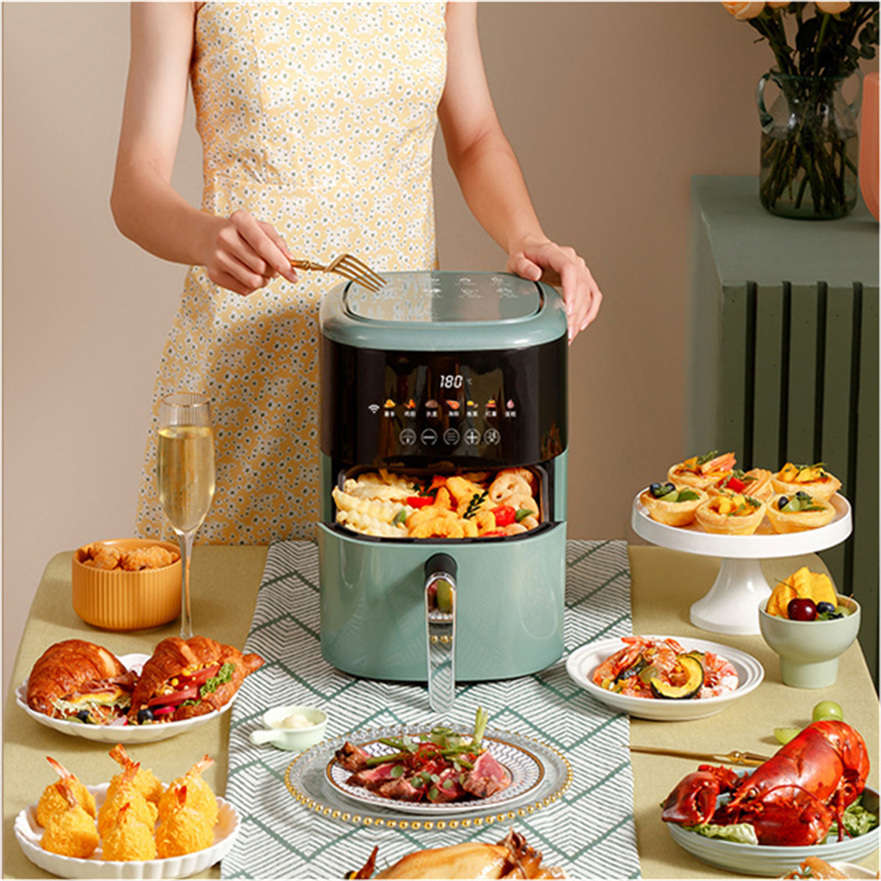 1350W high power 5L large capacity air fryer Featured Image
