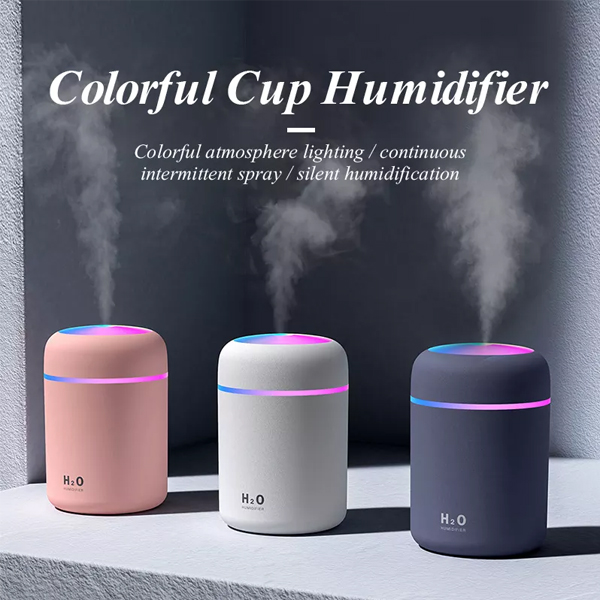 Colorful Cup Portable Cold Mist Humidifier Featured Image