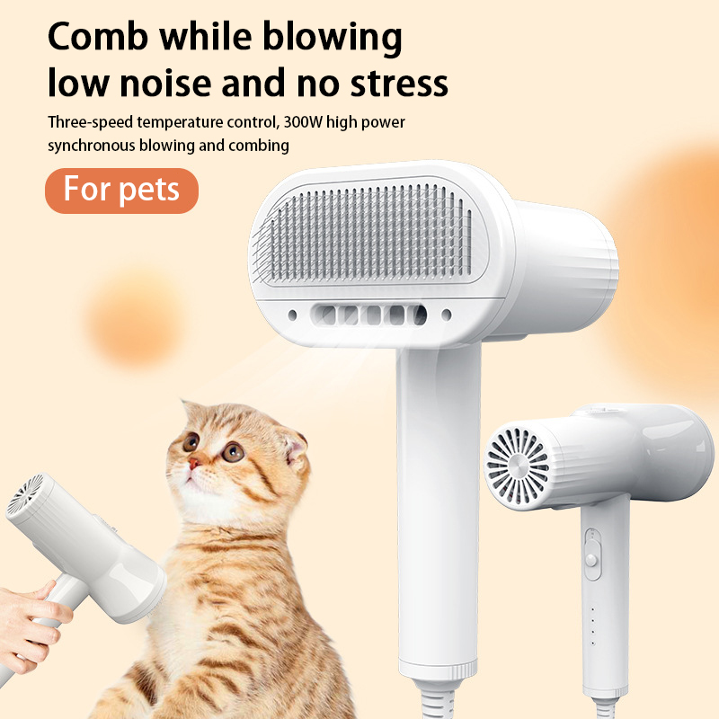pet combable hair dryer