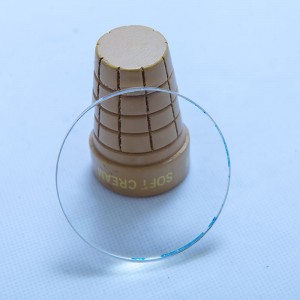 1.523 Glass маъданӣ ягона Vision Сафед UC Линзаи оптикӣ