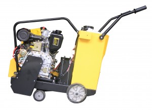 DFS-500D Electronic ignition starting diesel engine road concrete cutter