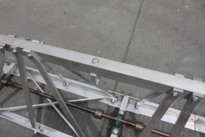 VTS-600 concrete truss screed aluminum 6 meters truss screed machine