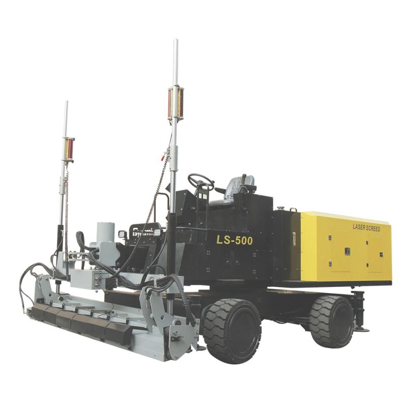 Chinese Professional Concrete Laser Screed Machine With Receiver - LS-500 Laser Levelling Machine   – JIEZHOU