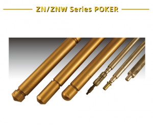 Póquer vibrador serie ZN/ZNW Diámetro, longitud y personalización