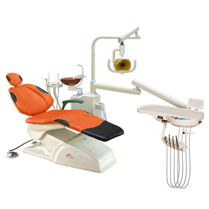 Sedia per visita odontoiatrica DC02 per apparecchiature odontoiatriche in pelle su misura all'ingrosso