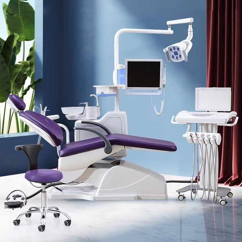 出廠價牙科設備 DC05 豪華 PU 牙科椅
