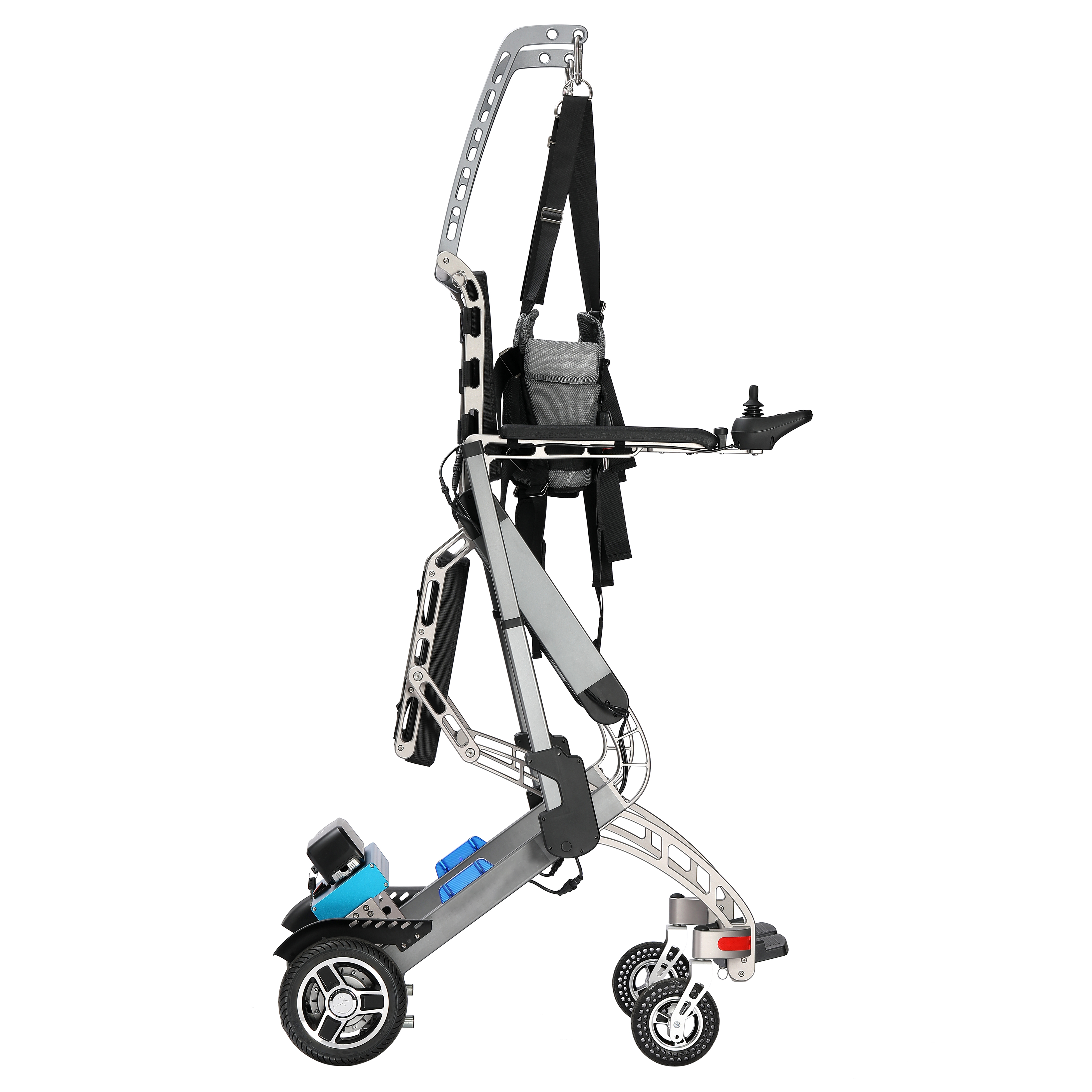 Vendita all'ingrosso DEW-004 Sedia a rotelle elettrica assistita per allenamento riabilitativo in piedi e camminata