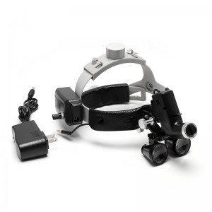 New Head-mounted DY106 2.5x 3.5x Dental Loupe with 5W LED Headlight