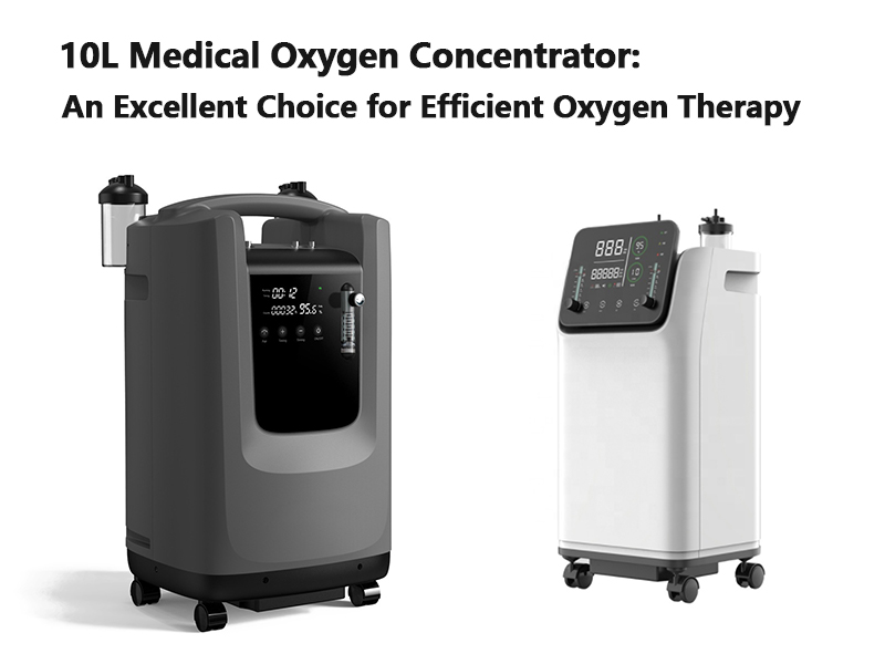 10L Medical Oxygen Concentrator: Electio Praeclara efficientis Oxygeni Therapy