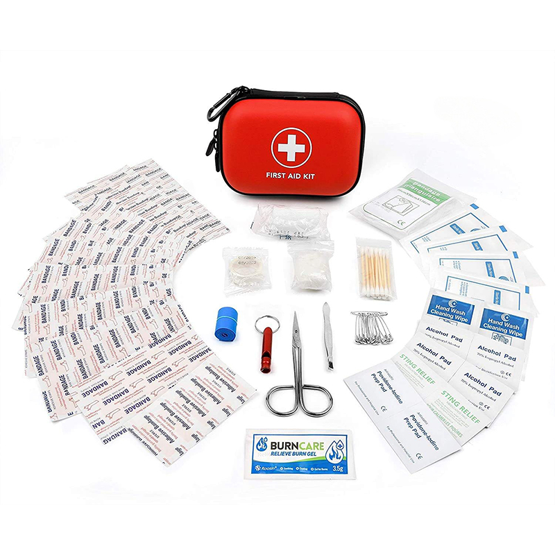 Grosir FAK-001 EVA Handy Mini Medical First Aid Kit kanggo ruangan lan Omah