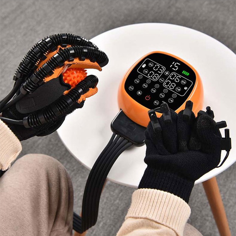 Wholesale ML-113 Multifunctional Stroke Rehabilitation Training Robot Gloves with 15 Levels 5 Training Modes