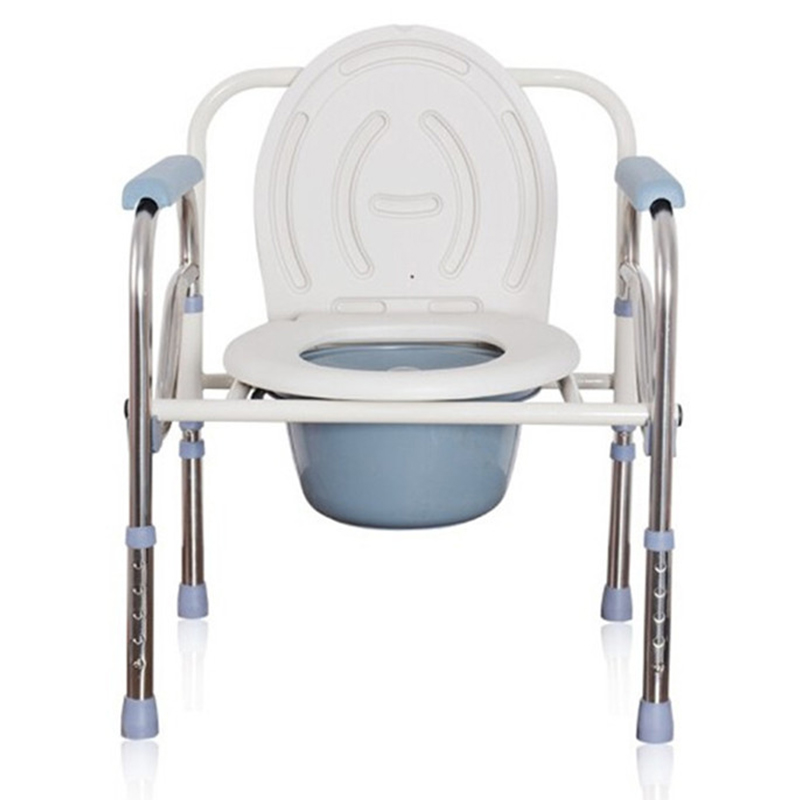 Lag luam wholesale RC-012 Foldable Toilet zaum Chair rau Cov Laus Hauv Tsev