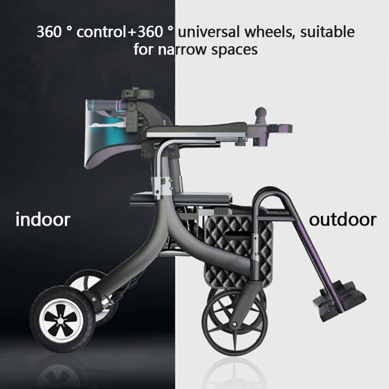 RW-001 殘障老人生活購物智慧爬樓梯電動代步車
