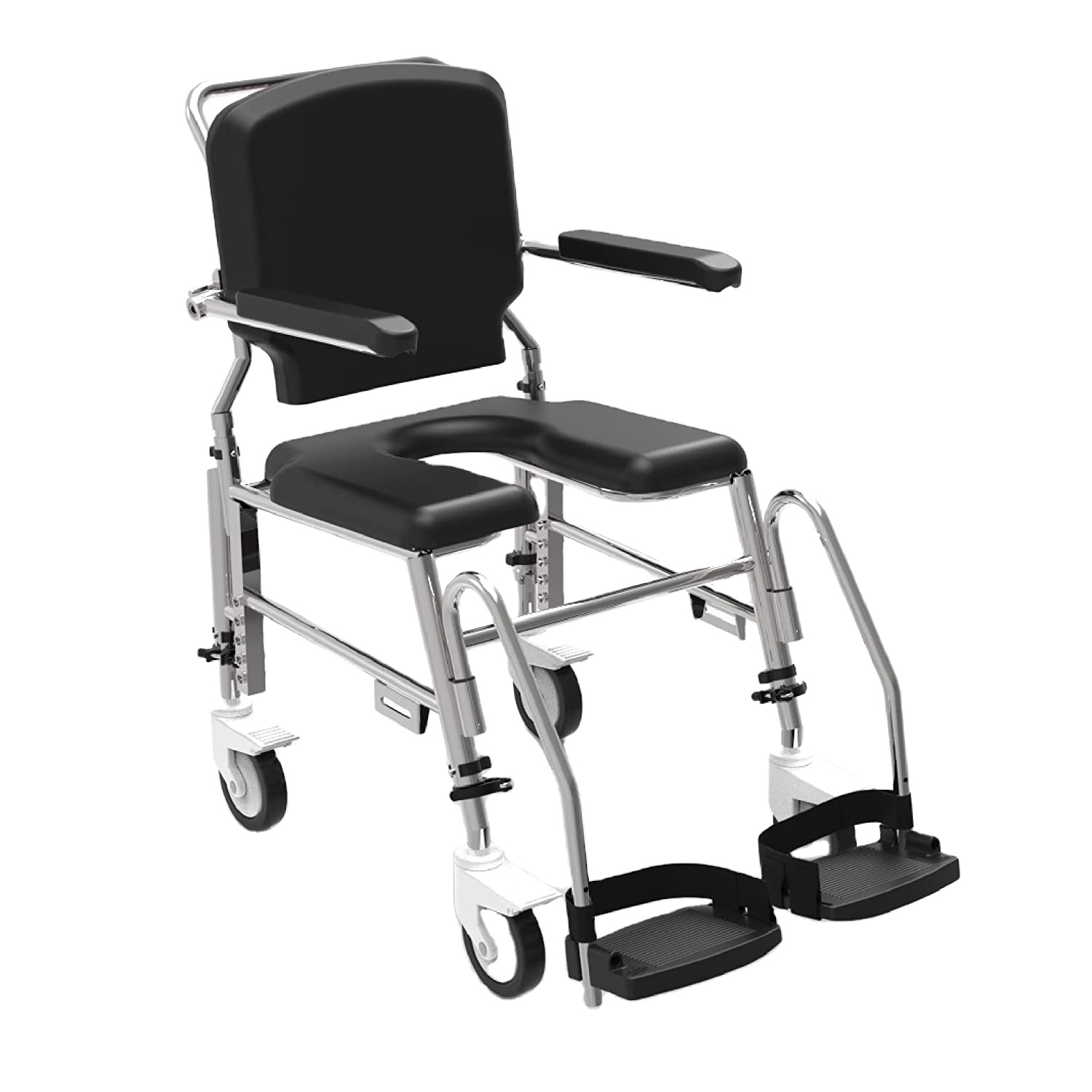 批發 RC-100 高度可調式淋浴馬桶輪椅