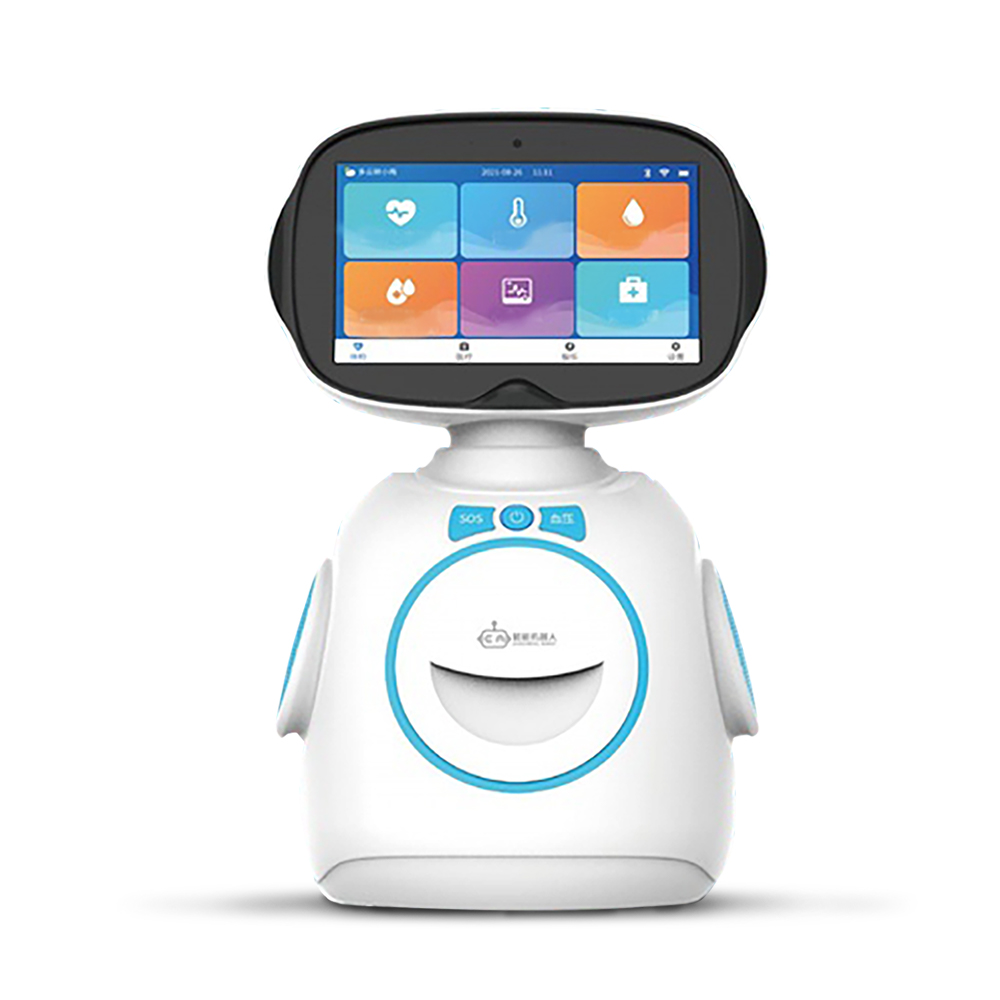 DR-001 Smart Home Health Index Monitoring Robot Monitor kanggo Lansia