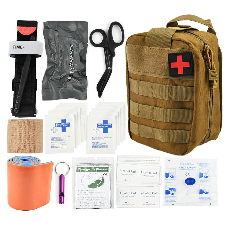 Wholesale DA-03 Outdoor First Aid Survival Kit Backpack for Outdoor Adventures