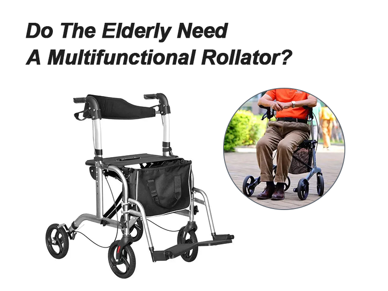 L'anziani anu bisognu di un rollator multifunzionale?