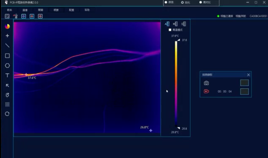 Thermal imaging to fiber optic industry