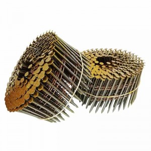 15 degree wire collated coil nails