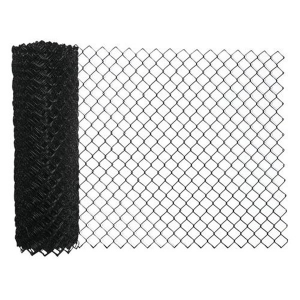 black chain link fence for garden