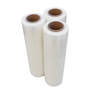 Transparent plastic film stretch film industrial use wrapping