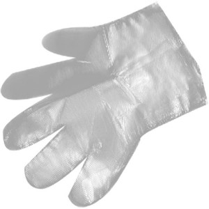 DISPOSABLE GLOVES High Quality Plastic HDPE  Disposable Hand Gloves