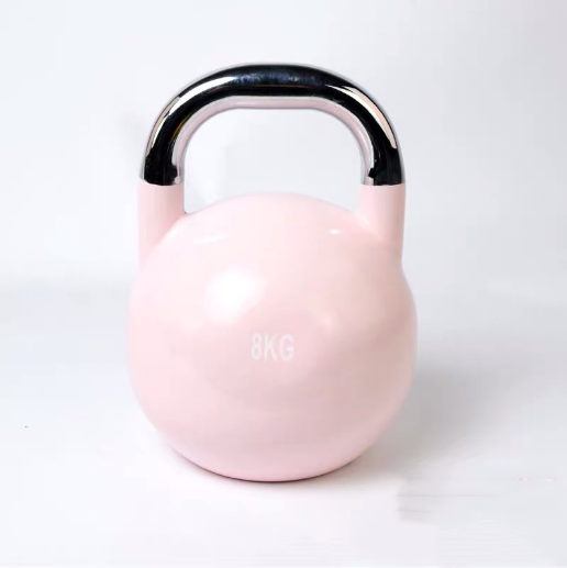 wholesale commercial grade coloured cast iron competition kettlebell