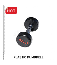Household use all size rubber coated durable free weightlifting barbell slice