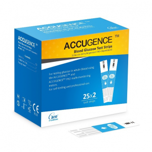 Trending Products Inspiration Elite - ACCUGENCE ® Blood Glucose Test Strip (Glucose Dehydrogenase FAD-Dependent) – e-Linkcare