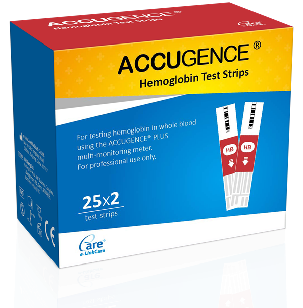 Cheapest Price Portable Silent Ultrasonic Nebulizer - ACCUGENCE ® Hemoglobin Test Strip (SM511) – e-Linkcare
