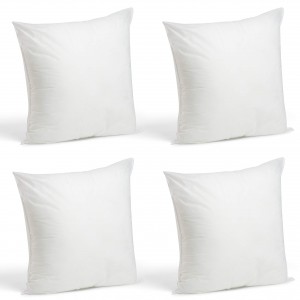 Throw Pillows Insert Set Bed and Couch Sham Filler Indoor Home Decor
