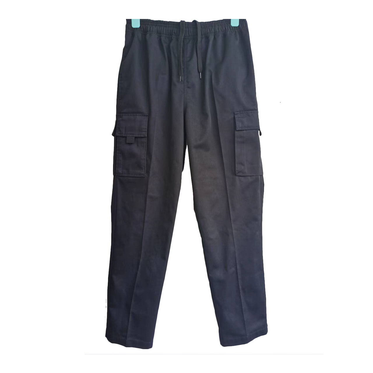 Men’s Work Trousers Straight-Fit Cargo Pants in 240gsm Twill with Multi Pockets