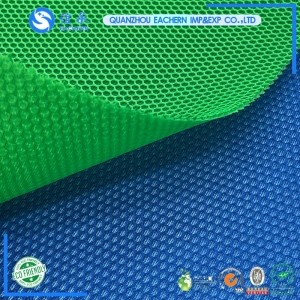 100% Polyester Warp Knitting Mesh Fabric for sportswear Lining/Bags/Hat/shoes