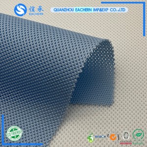 3D POLYESTER KNITTED SANDWICH MESH AIRMESH BREATHABLE FABRIC FOR SHOES