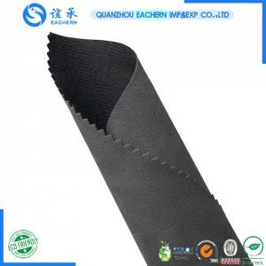 High Quality 1.0 Mm Thick Suede Yangbuck Pu Artifical Leather For Shoes
