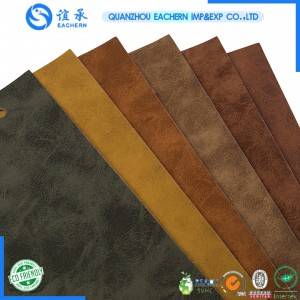 embossing Hot Stamp  color change pu leather pu roll for jeans label
