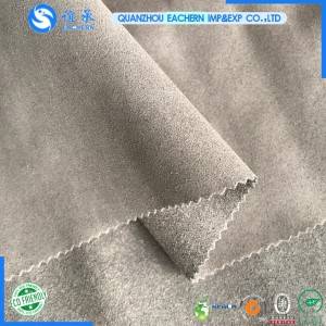 High Quality 1.0 Mm Thick microfiber suede  Leather For Shoes