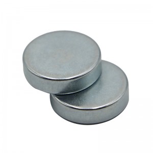 High Quality Disc Round Neodymium Magnet with Zn Coating